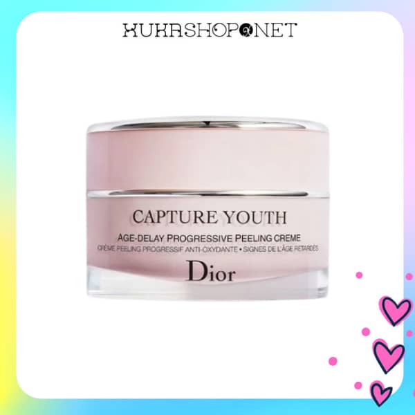 Kem D ng Ch ng Lao Hoa Cao C p Dior Capture Youth Age Delay Progressive Peeling Creme