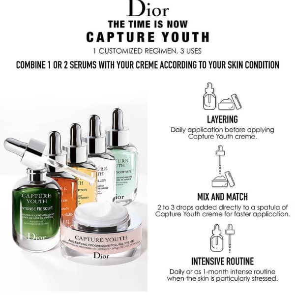 Kem D ng Ch ng Lao Hoa Cao C p Dior Capture Youth Age Delay Progressive Peeling Creme