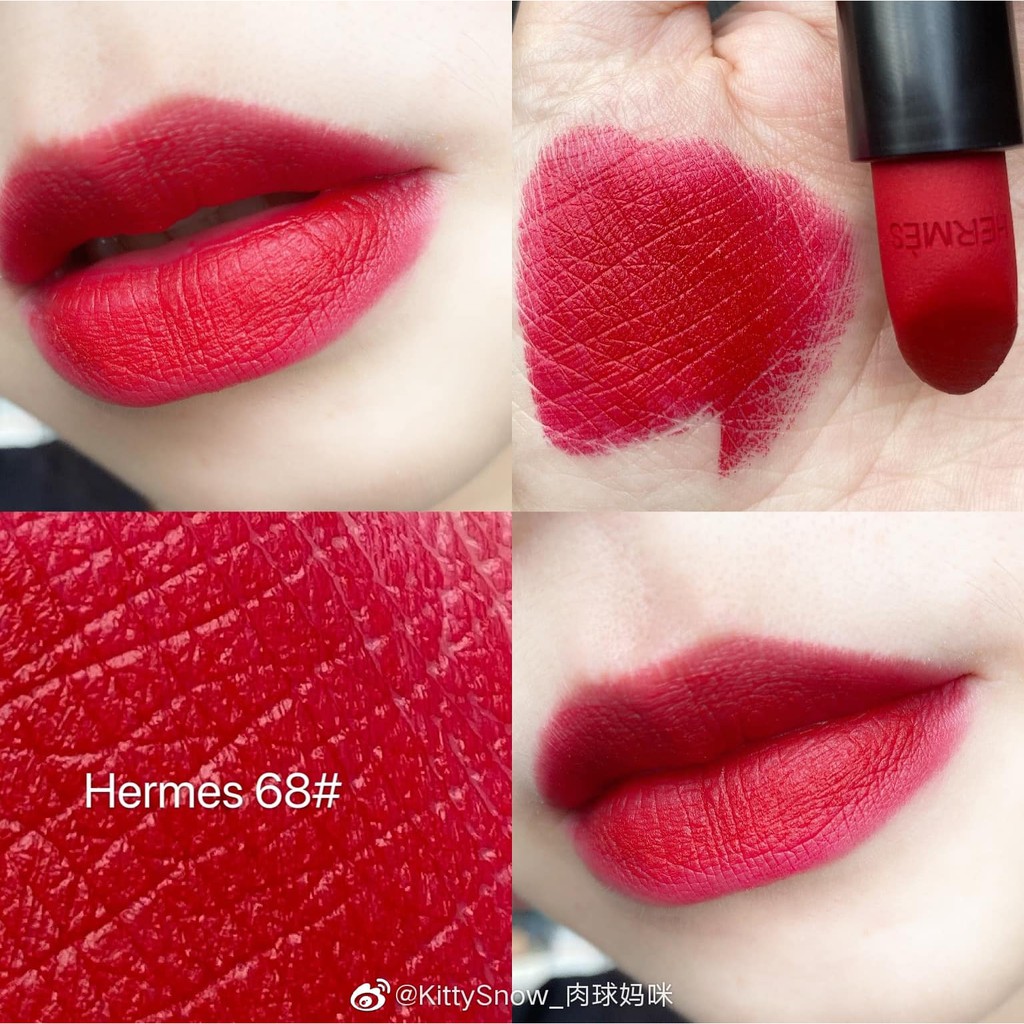 hermes rouge bleu lipstick